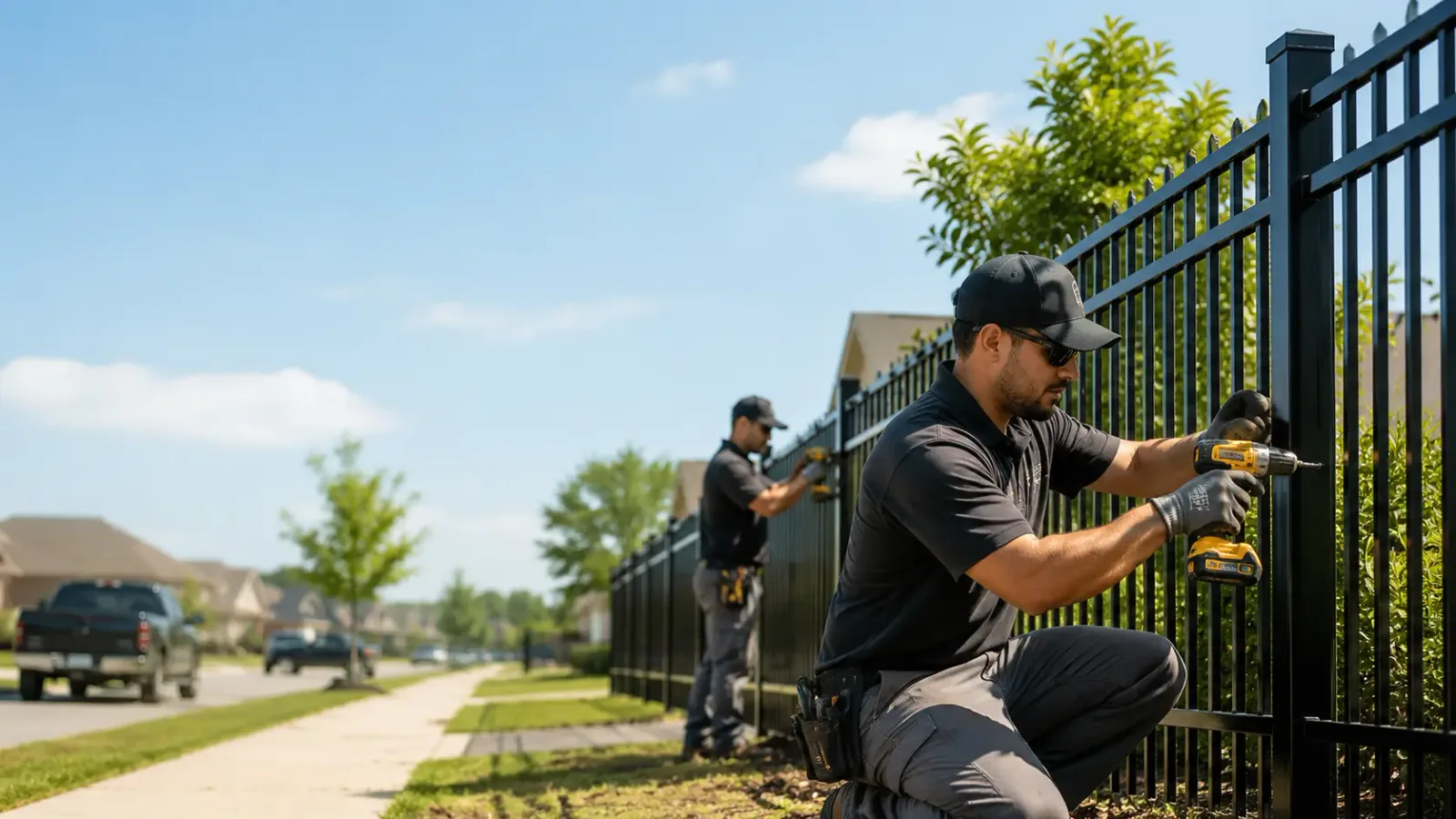 Metal Fence Installation in Wind Ridge, PA